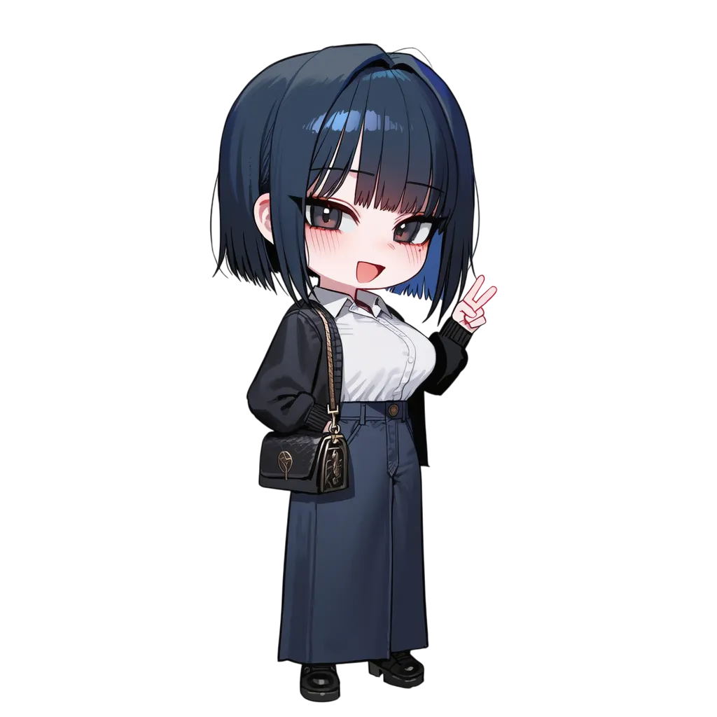 채연 일상 치비